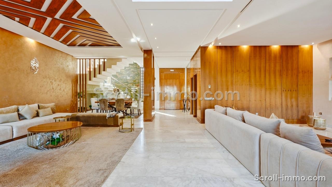 Villa de standing au Golf Argan – 4 Suites