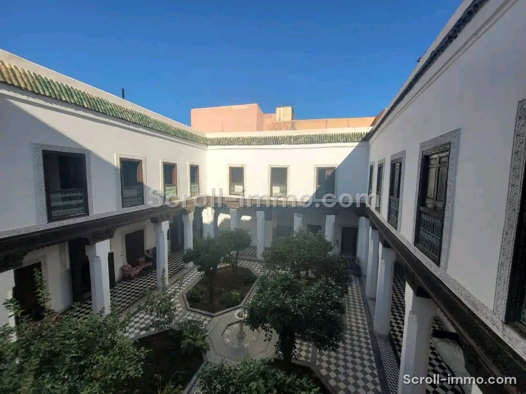 Riad 670m² 20ch Melkia à rénover – Quartier Riad Zitoun