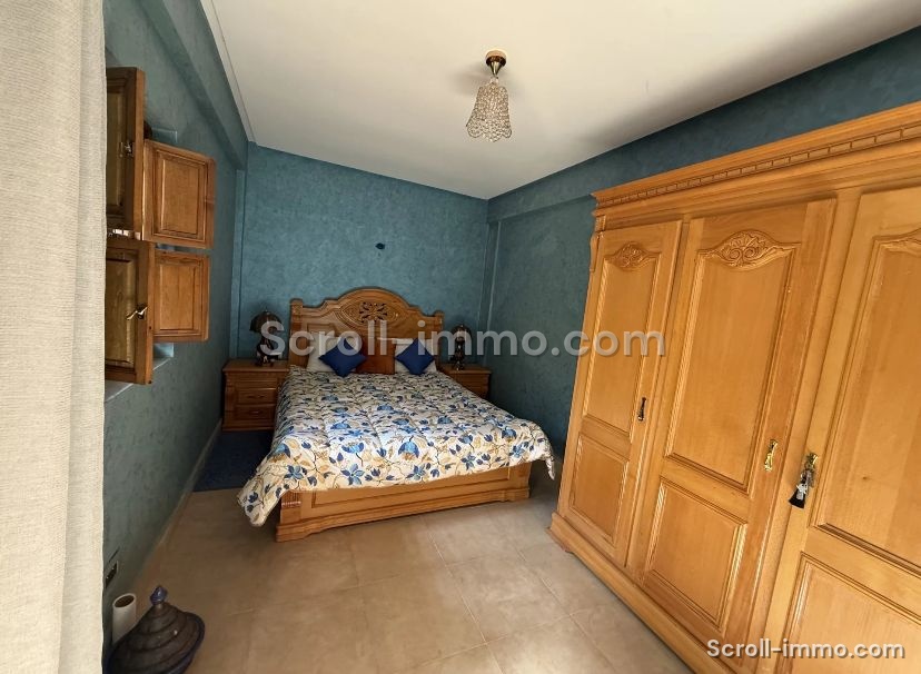 Riad 123m² Titré 5ch à rénover – Quartier Sidi Mimoun