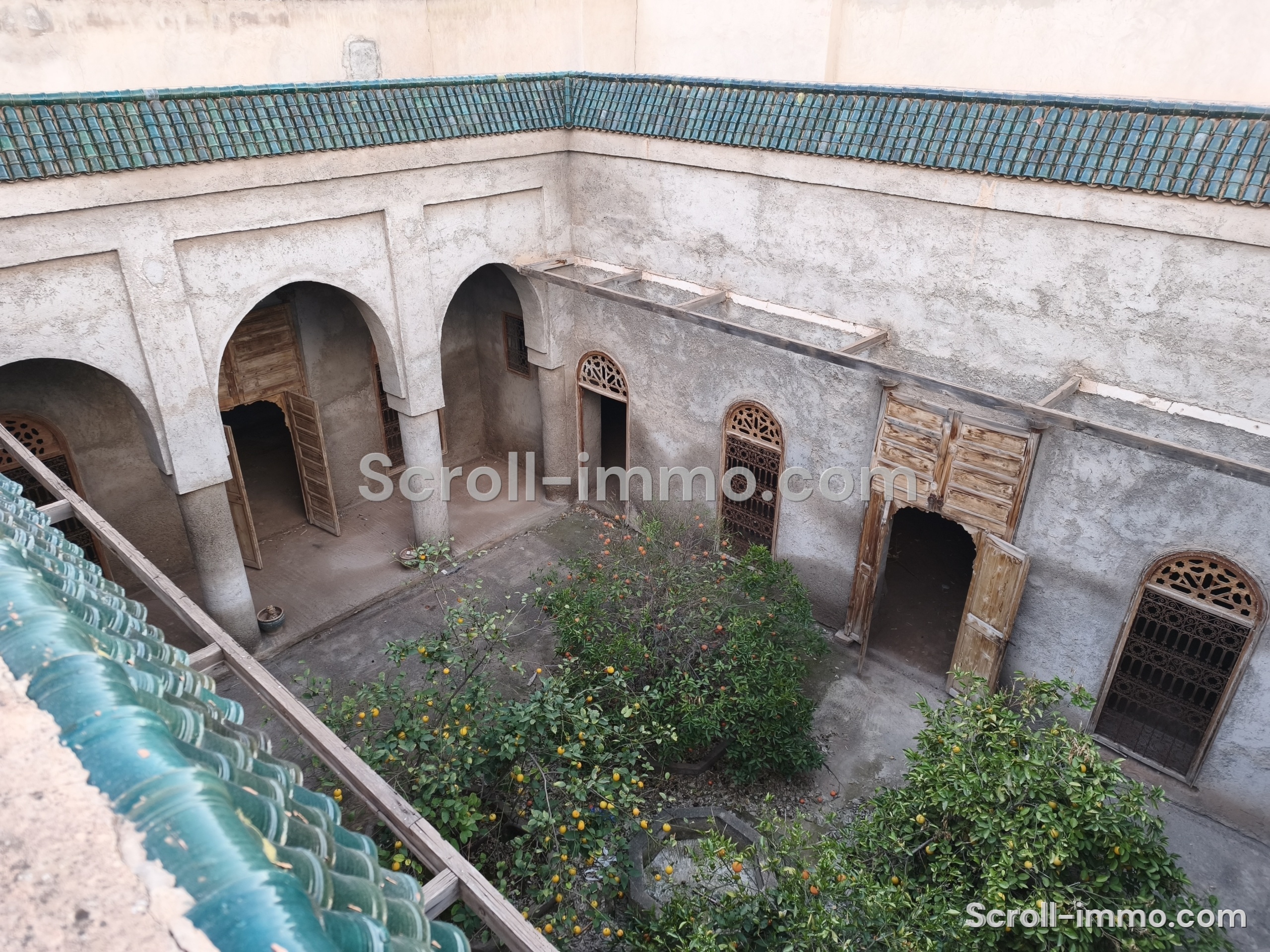Rare ! Grand riad titré à finir sur 400m2