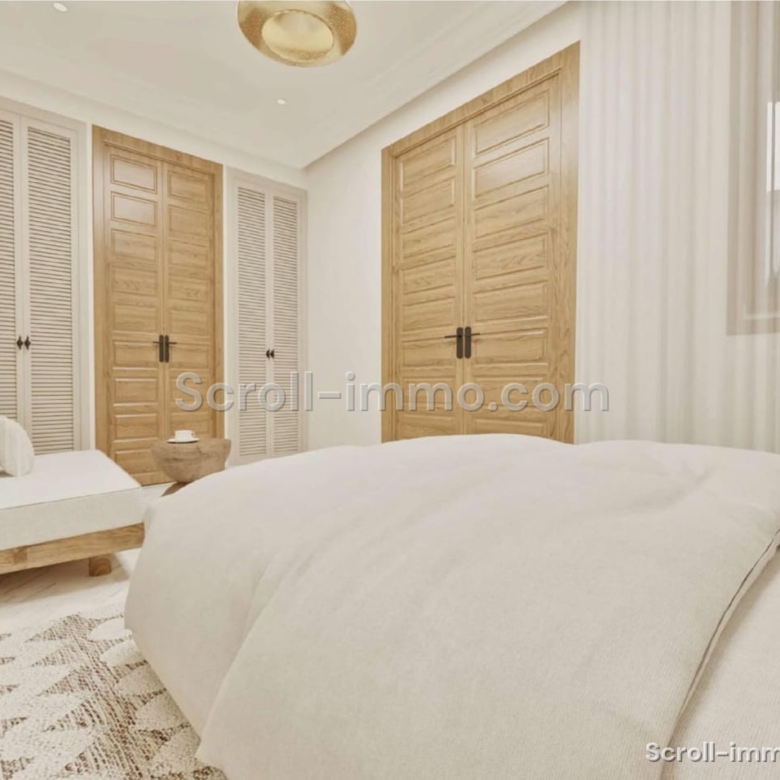 Riad de luxe titré – 112 m² au sol – 4 chambres – Médina de Marrakech