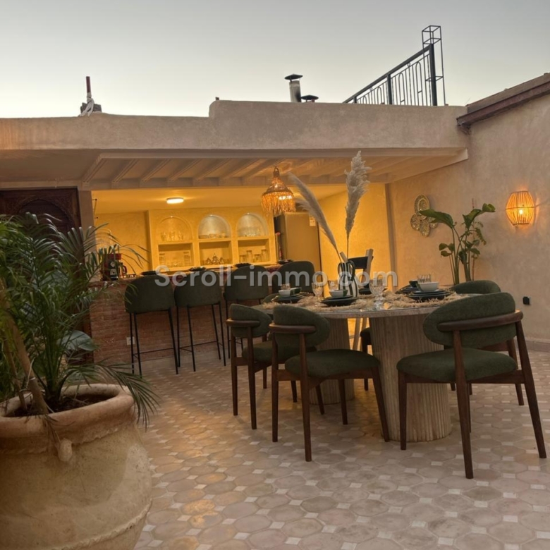 Belle Douiria neuve à vendre – 4 suites – Quartier Derb Dabachi, Médina de Marrakech