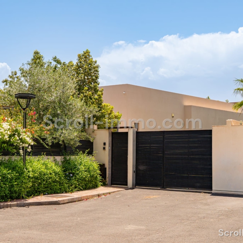 Villa moderne haut standing à louer meublée – Route de l’Ourika, Marrakech