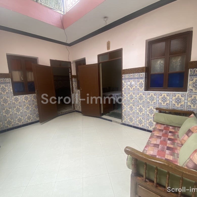 Riad 90m2 à rénover à Bab Hmar