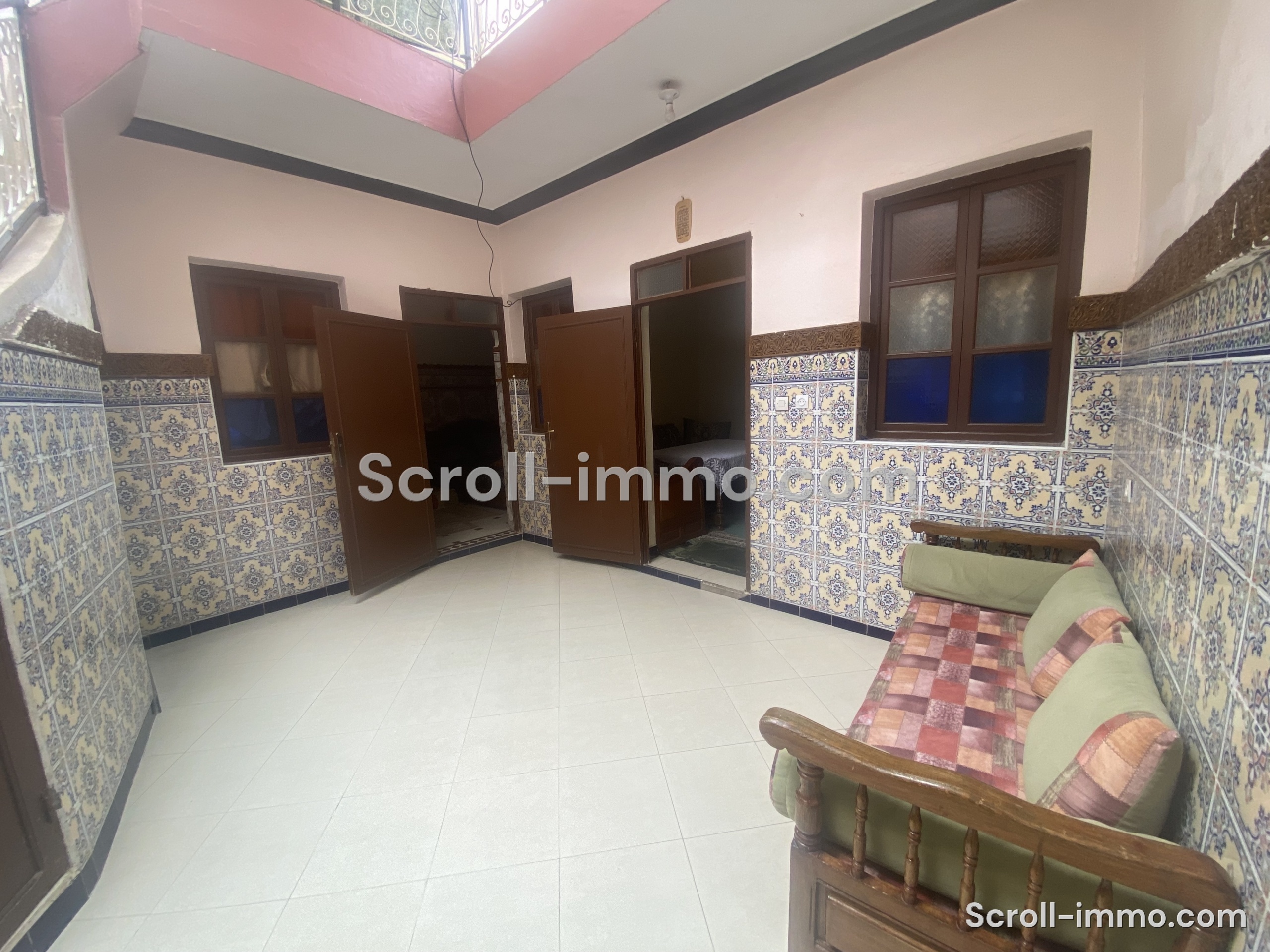 Riad 90m2 à rénover à Bab Hmar