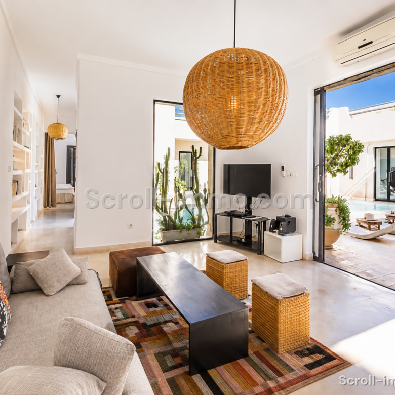 Magnifique villa Riad avec piscine Chauffée privée