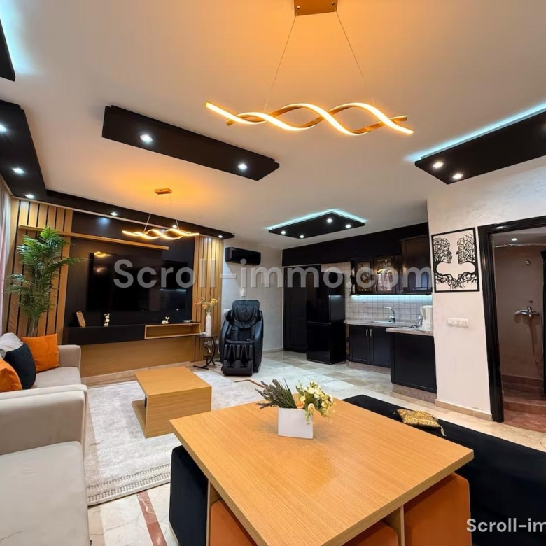 Studio 54 m2 à Gueliz Titré