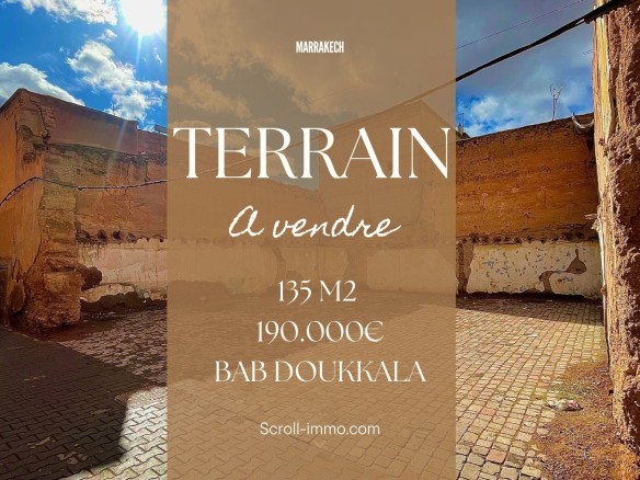 Terrain melkia 135m2 Bab Doukkala