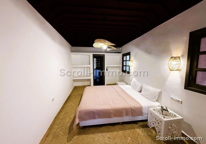 Riad rénové – 161 m² au sol – 5 chambres – Kasbah