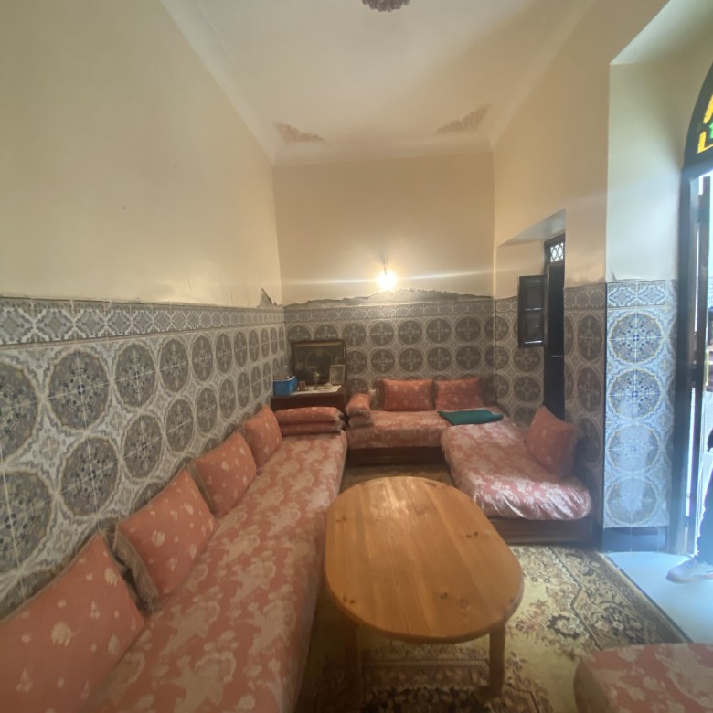 Riad 185m² 5ch Melkia à rénover avec petit hamam à Riad Zitoun