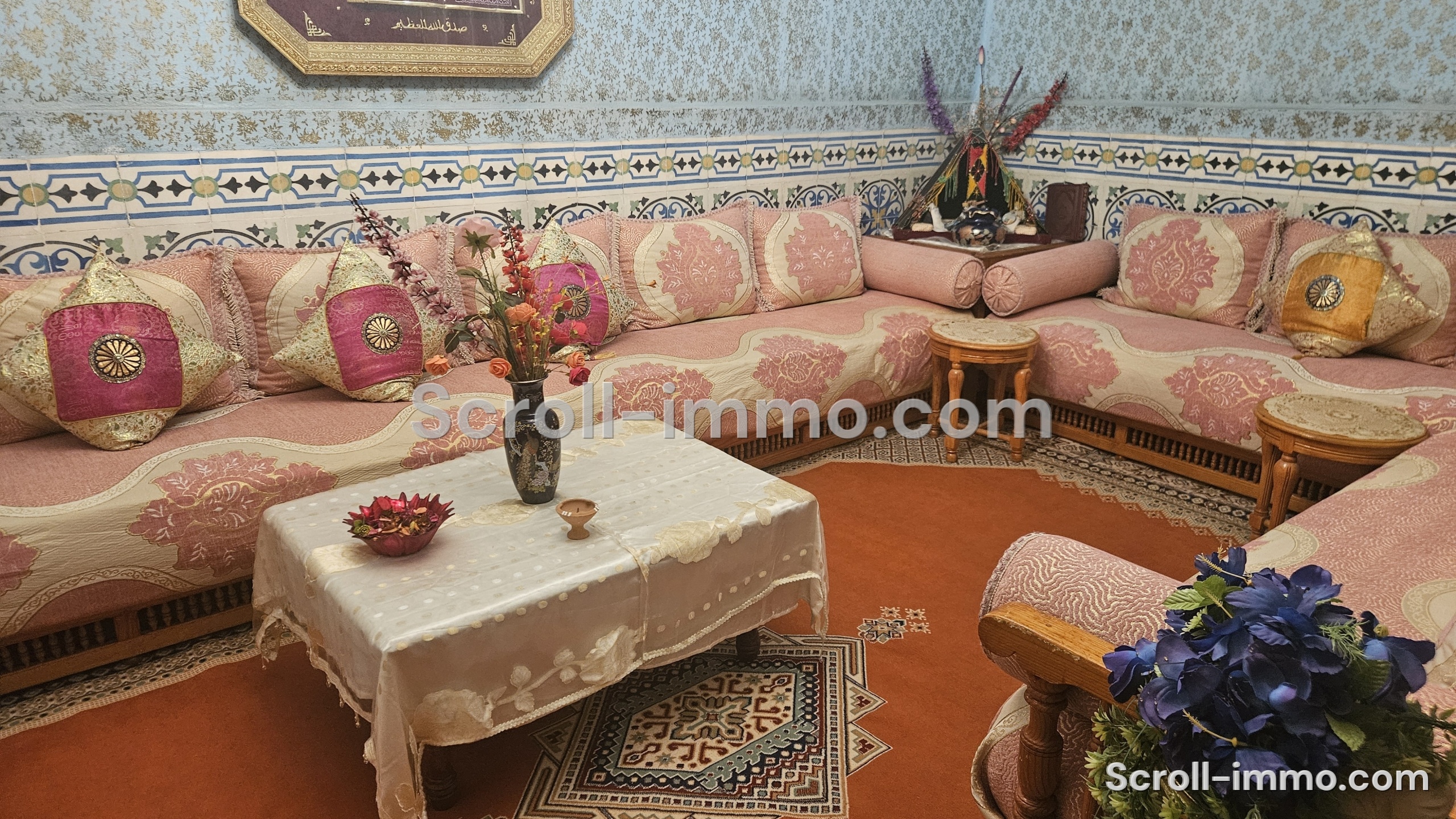 Riad 117m² Titré à 3 minutes de la place Jemaa el-Fna – Quartier Daffa et Arbaa