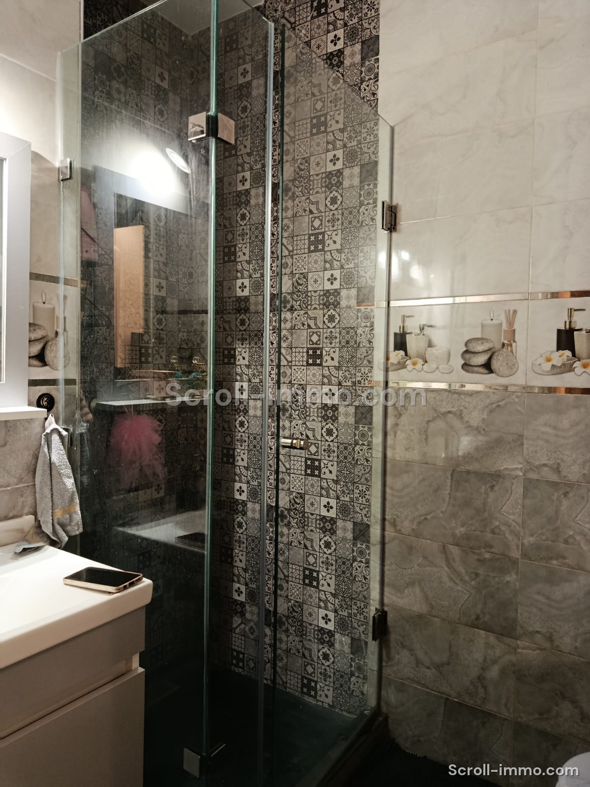 Appartement 72m2, 2 chambres, résidence sécurisé, Piscine, Route de Fez