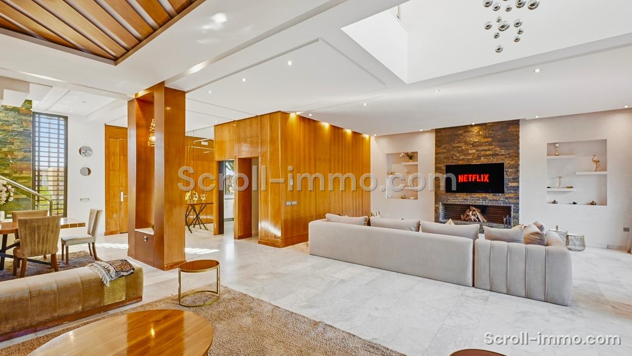 Villa de standing au Golf Argan – 4 Suites