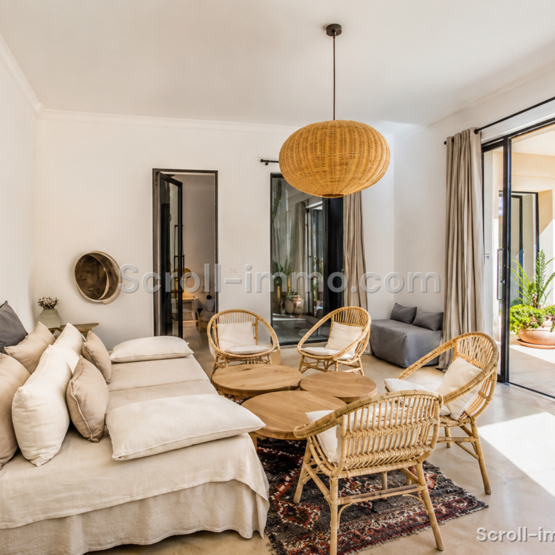 Magnifique villa Riad avec piscine Chauffée privée