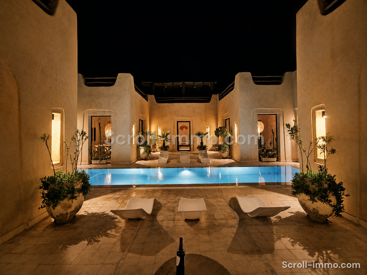 Magnifique villa Riad avec piscine Chauffée privée