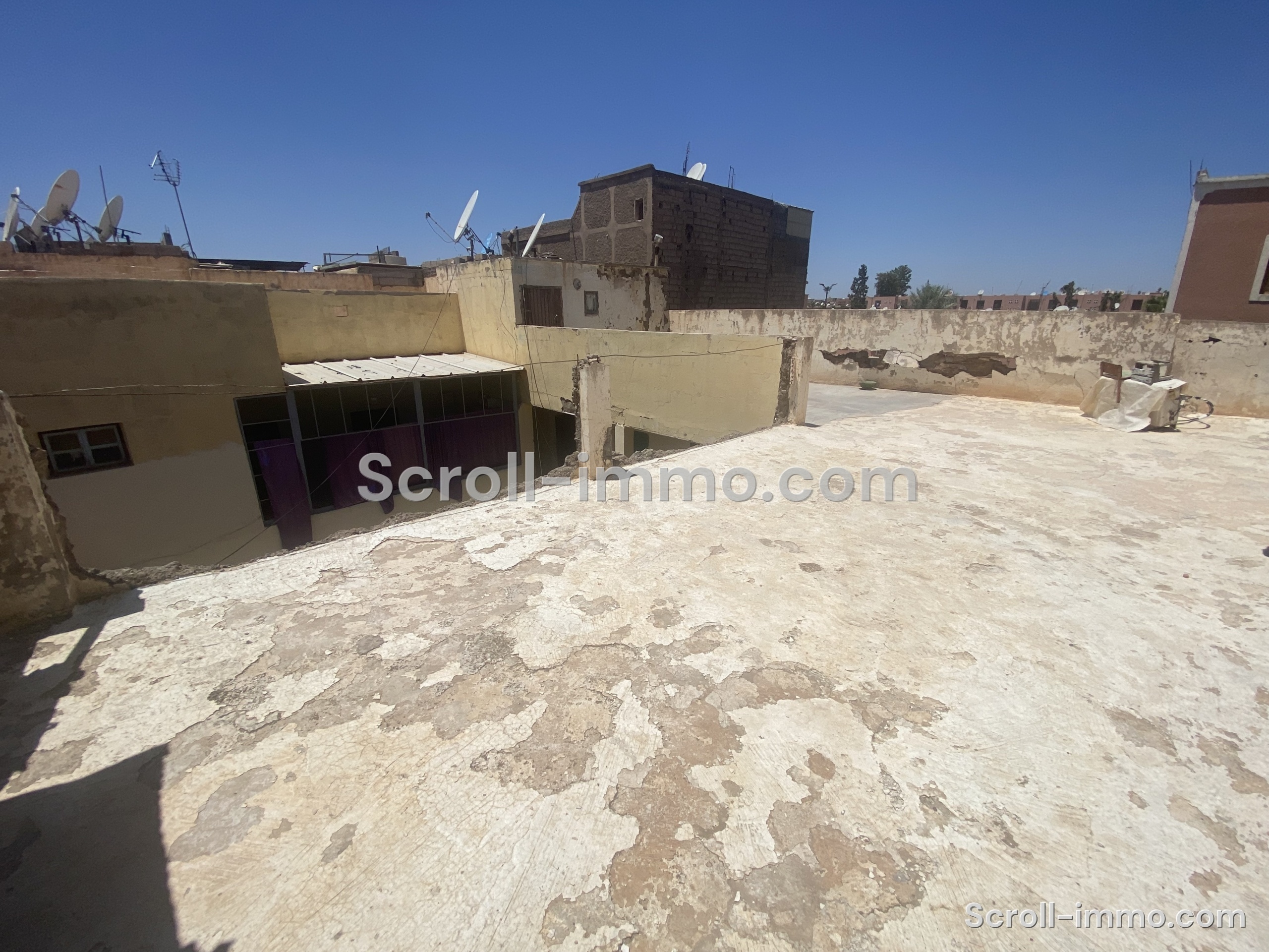 Riad 211m2 a rénové à rénover à Bab Hmar