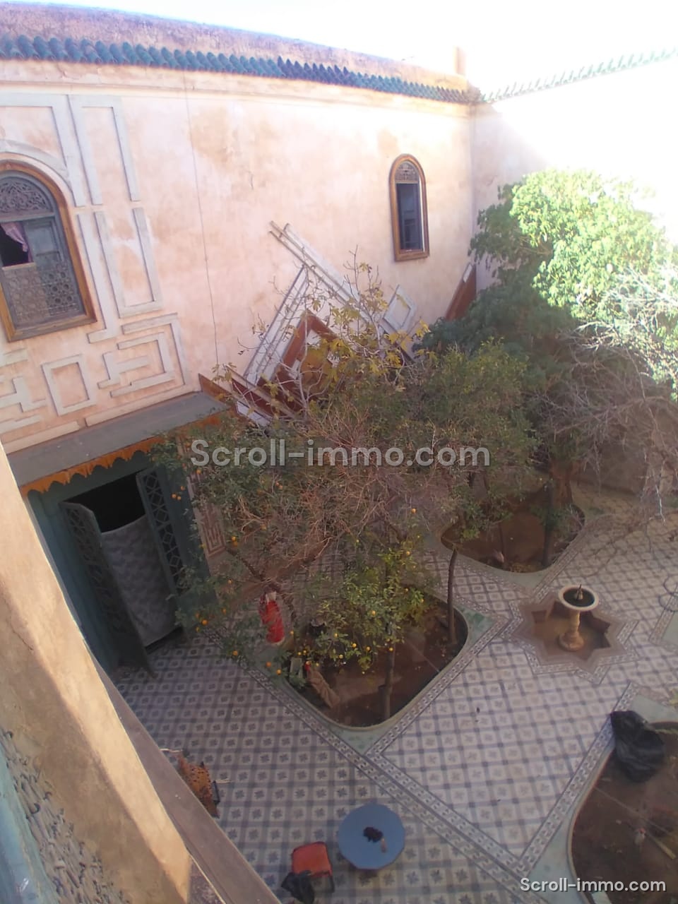 Grand Riad Titré – 401m2 a rénover – Zaouia