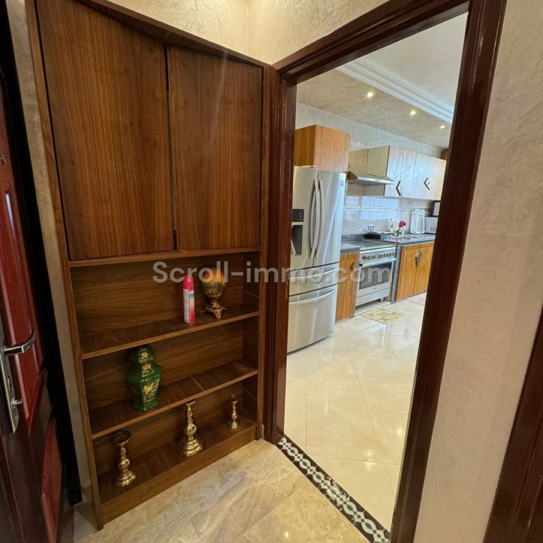 Appartement 138m² à Gueliz, titré meublé