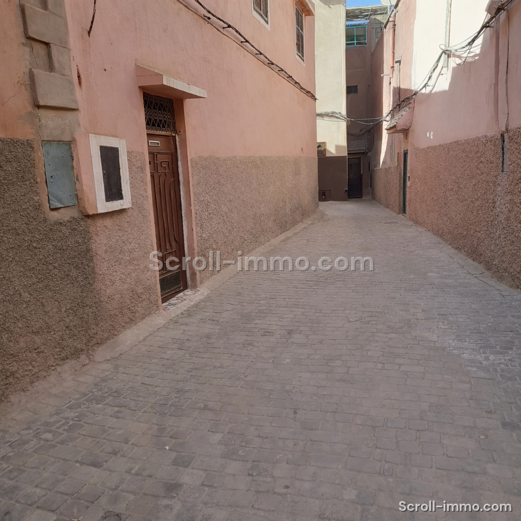 Riad 119m2 Titré a renover – Bab Doukkala