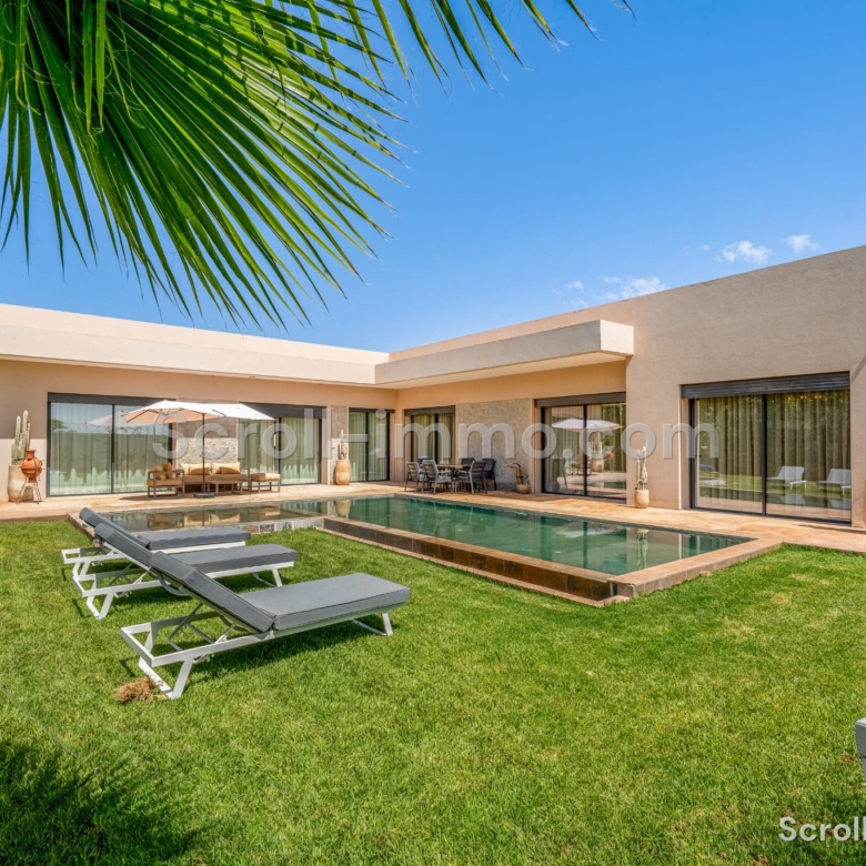 Villa moderne haut standing à louer meublée – Route de l’Ourika, Marrakech