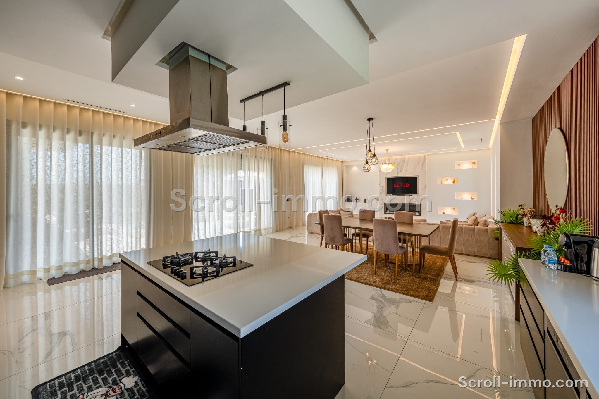 Villa moderne haut standing à louer meublée – Route de l’Ourika, Marrakech