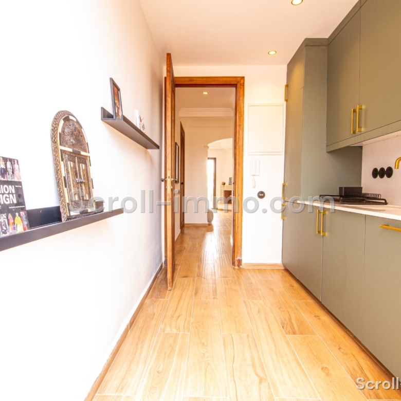 Magnifique appartement rénové à neuf à Agdal