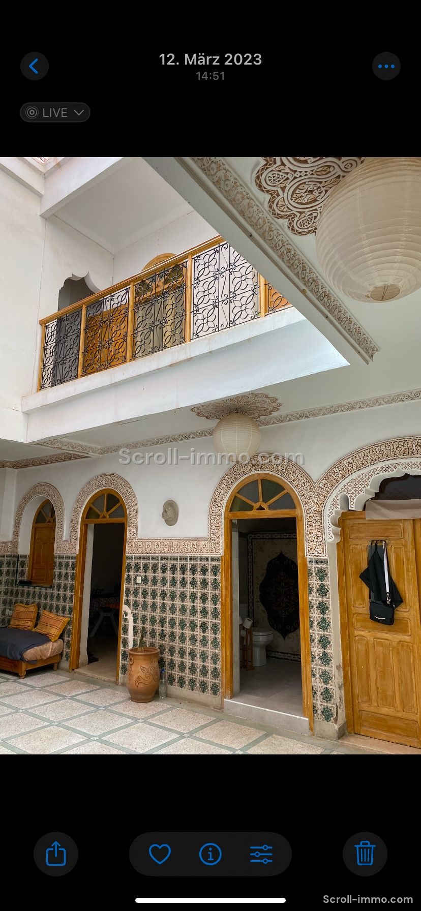 Riad titré à rénover- Quartier Issil