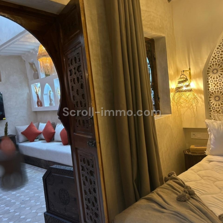 Belle Douiria neuve à vendre – 4 suites – Quartier Derb Dabachi, Médina de Marrakech