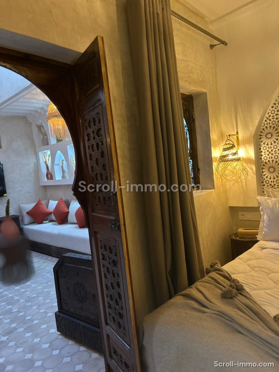 Belle Douiria neuve à vendre – 4 suites – Quartier Derb Dabachi, Médina de Marrakech