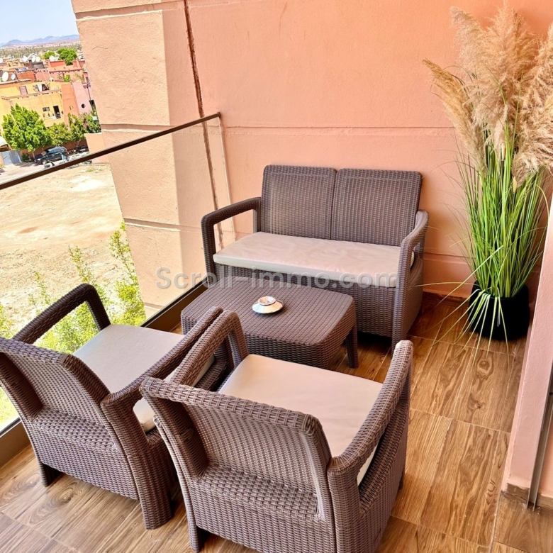 Appartement meublé 60m² Route de Casablanca