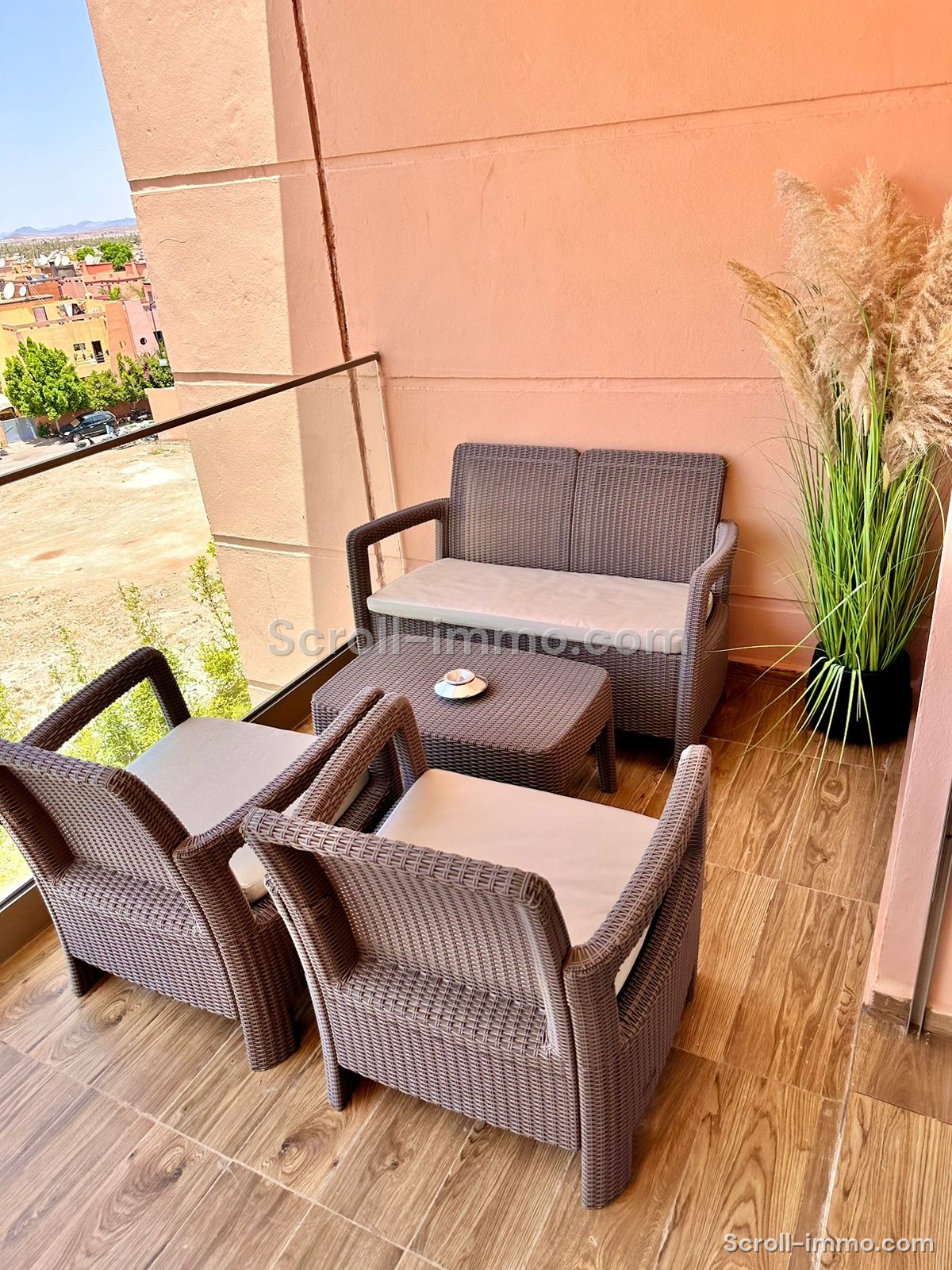 Appartement meublé 60m² Route de Casablanca