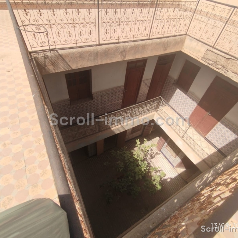 Riad 123m² Melkia à rénover – Quartier Kasbah