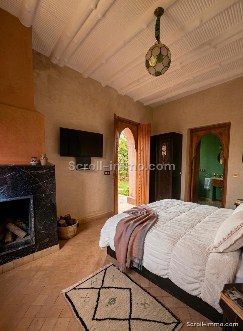 Villa-Riad d&rsquo;Exception Privé — Piscine, Hammam