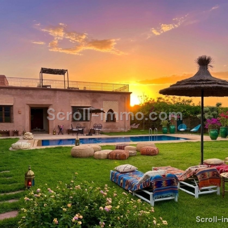 Villa-Riad d&rsquo;Exception Privé — Piscine, Hammam