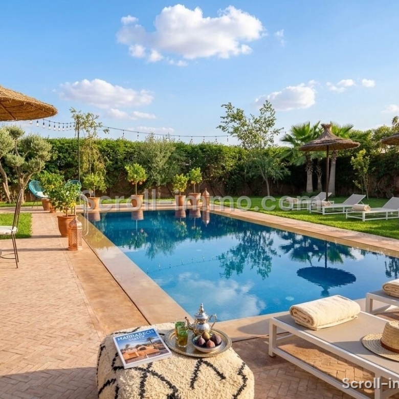 Villa-Riad d&rsquo;Exception Privé — Piscine, Hammam