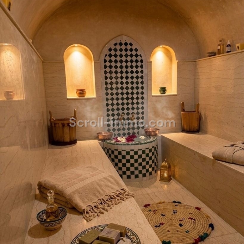 Villa-Riad d&rsquo;Exception Privé — Piscine, Hammam