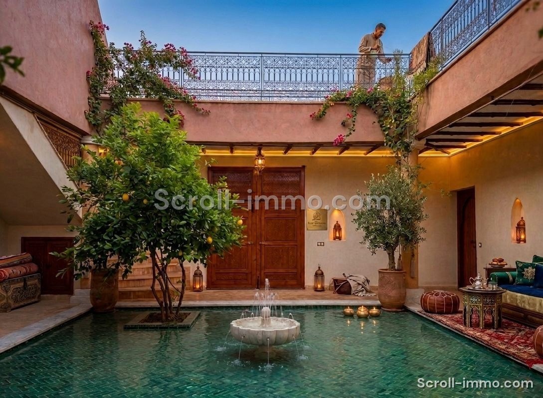 bien-1-photo-10 Villa-Riad d’Exception Privé — Piscine, Hammam
