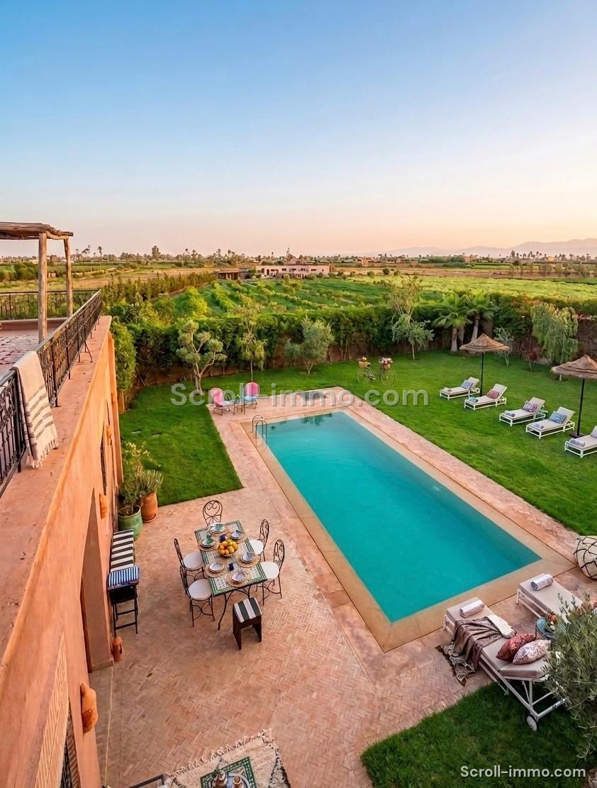 Villa-Riad d&rsquo;Exception Privé — Piscine, Hammam