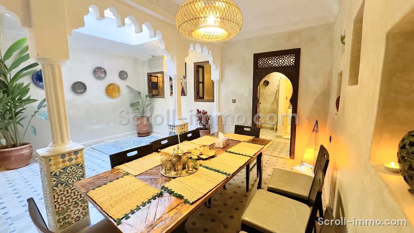 Riad clé en main – 200m² à Derb Dabachi