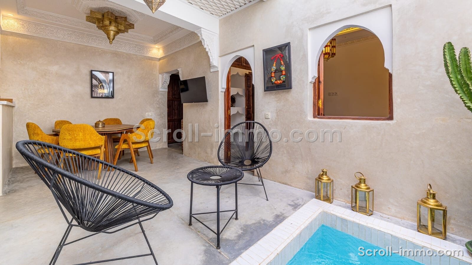 Riad d’Exception – 62m² à Derb Dabachi