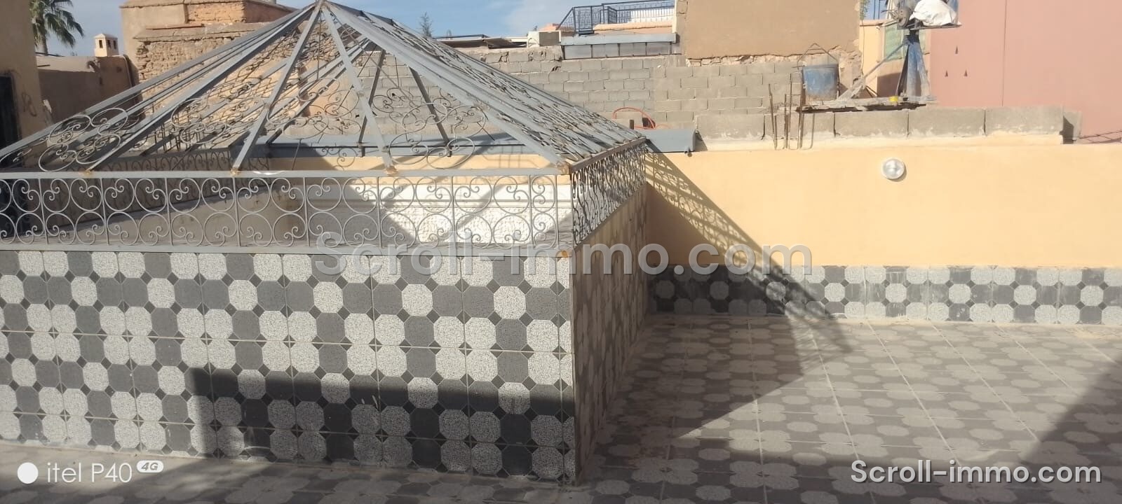 Riad semi finie – 110m² à Derb Dabachi