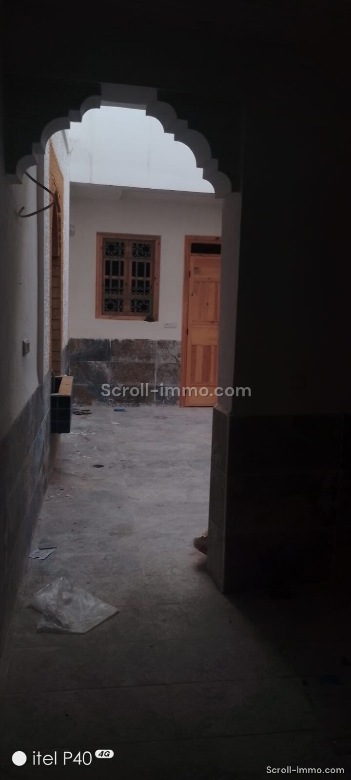 Riad semi finie – 110m² à Derb Dabachi