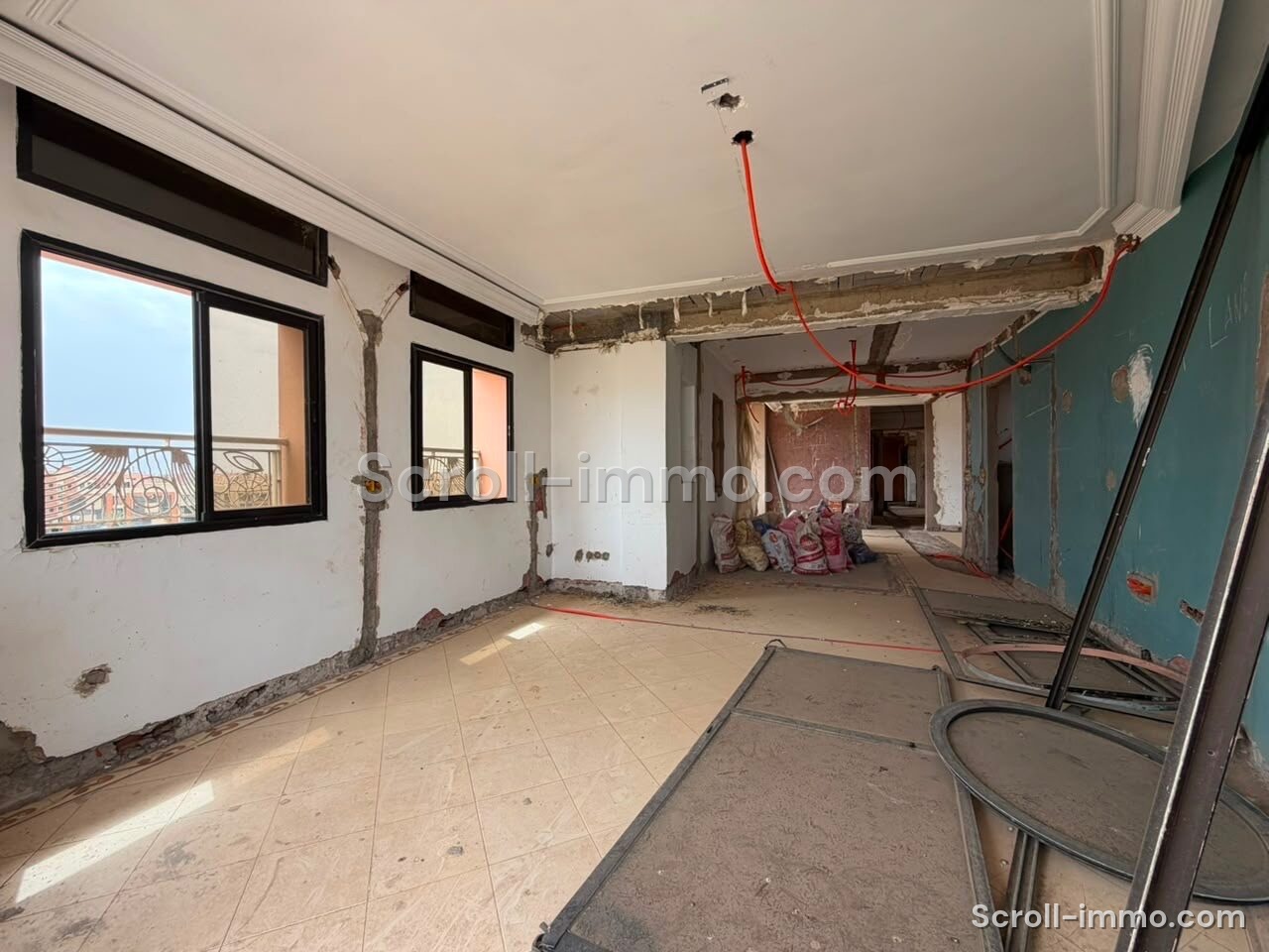 Appartement à finir – 173m² à Semlalia
