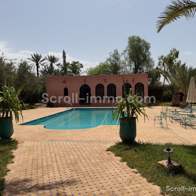 Villa d’exception – 500m² à Palmeraie