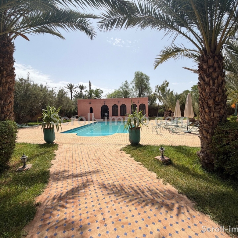 Villa d’exception – 500m² à Palmeraie