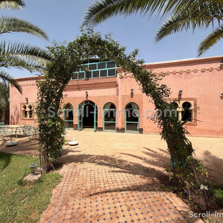 Villa d’exception – 500m² à Palmeraie