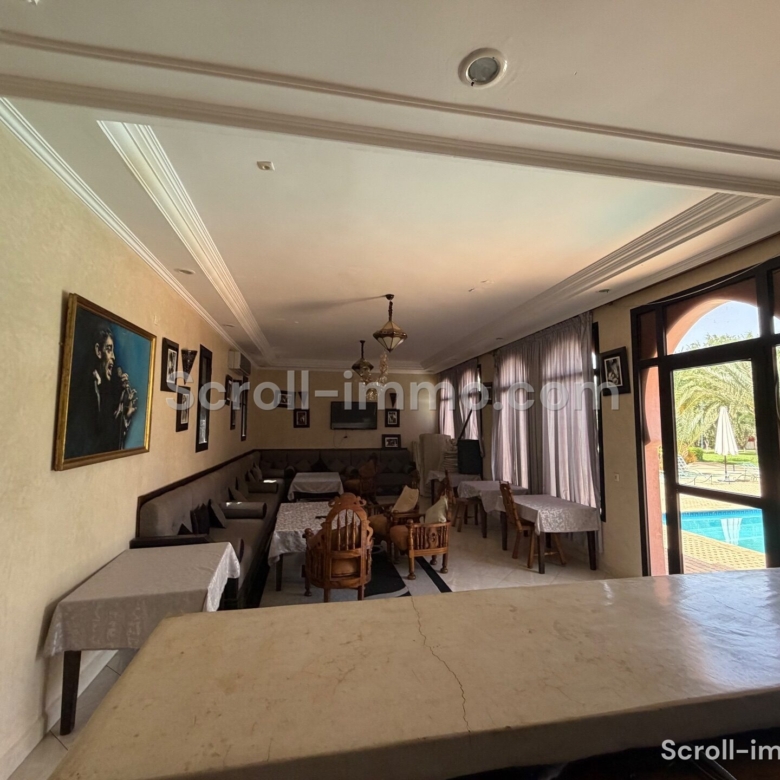 Villa d’exception – 500m² à Palmeraie
