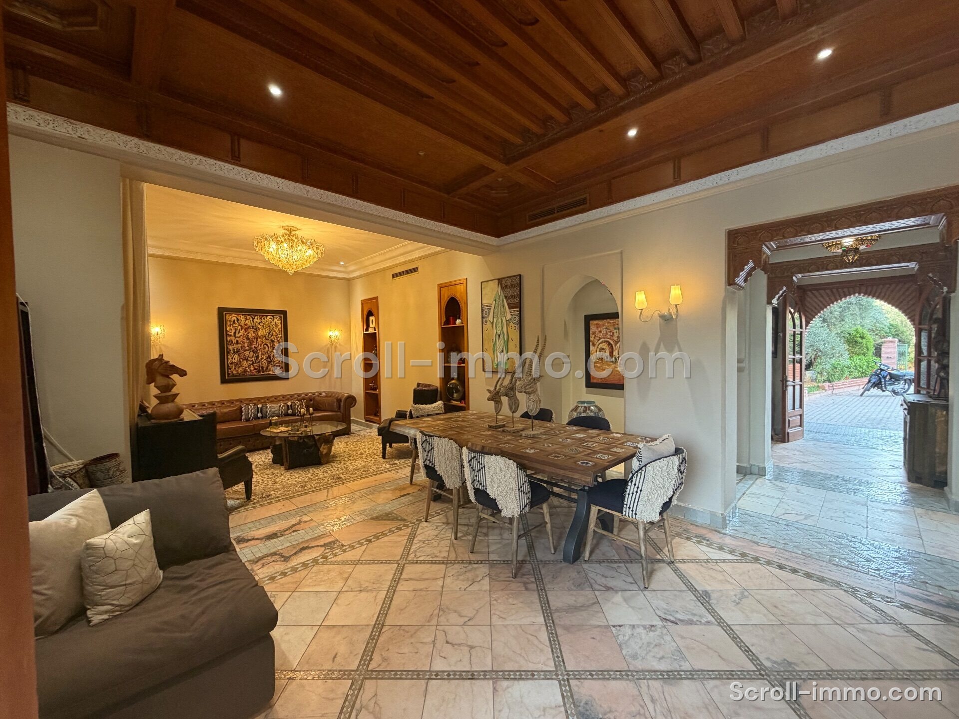 Villa d’exception – 390m² à Palmeraie