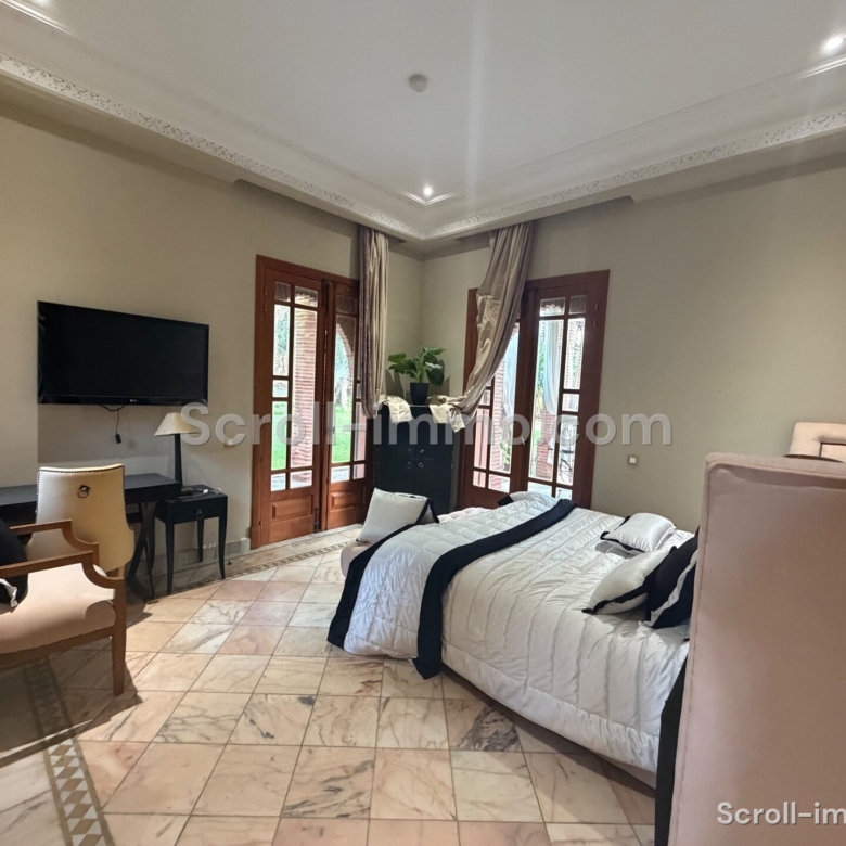 Villa d’exception – 390m² à Palmeraie