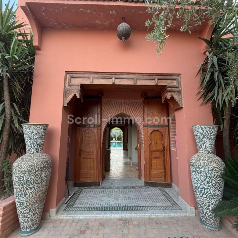 Villa d’exception – 390m² à Palmeraie